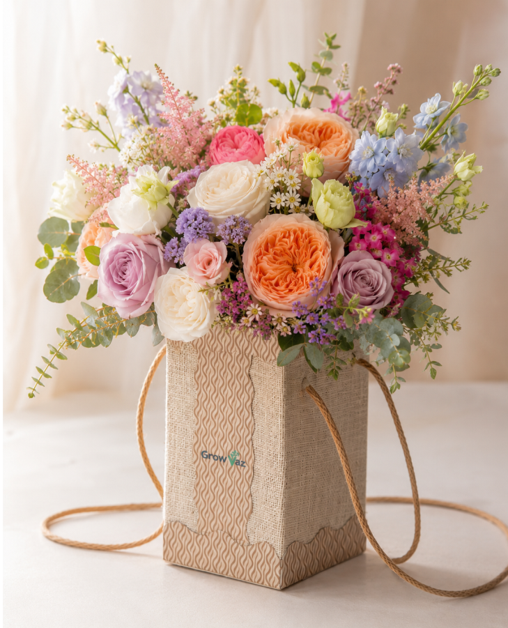 Add the flowers